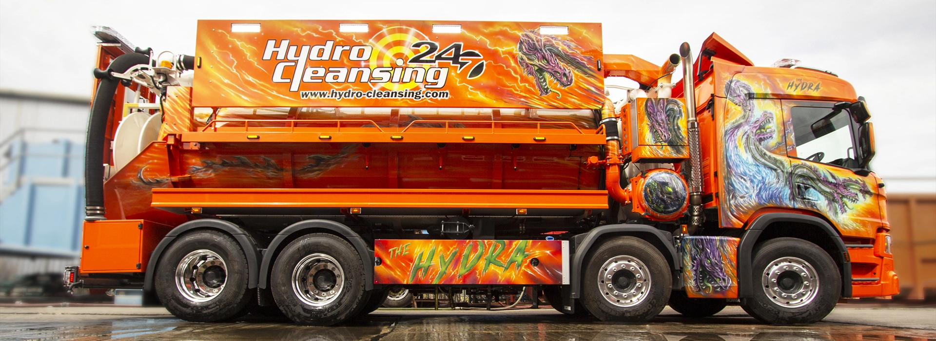 Hydro Cleansing - Liquid Waste Management - Tanker - Image 1